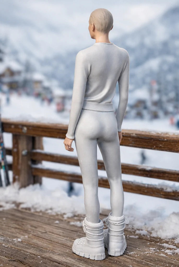 Professional Athlete in Technical Performance Wear | Resin Figurine