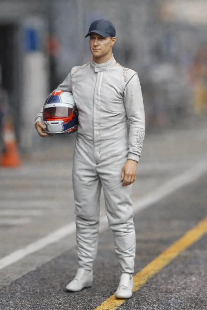Professional GT Racing Driver | Scale Resin Slot Car Diorama Figurine