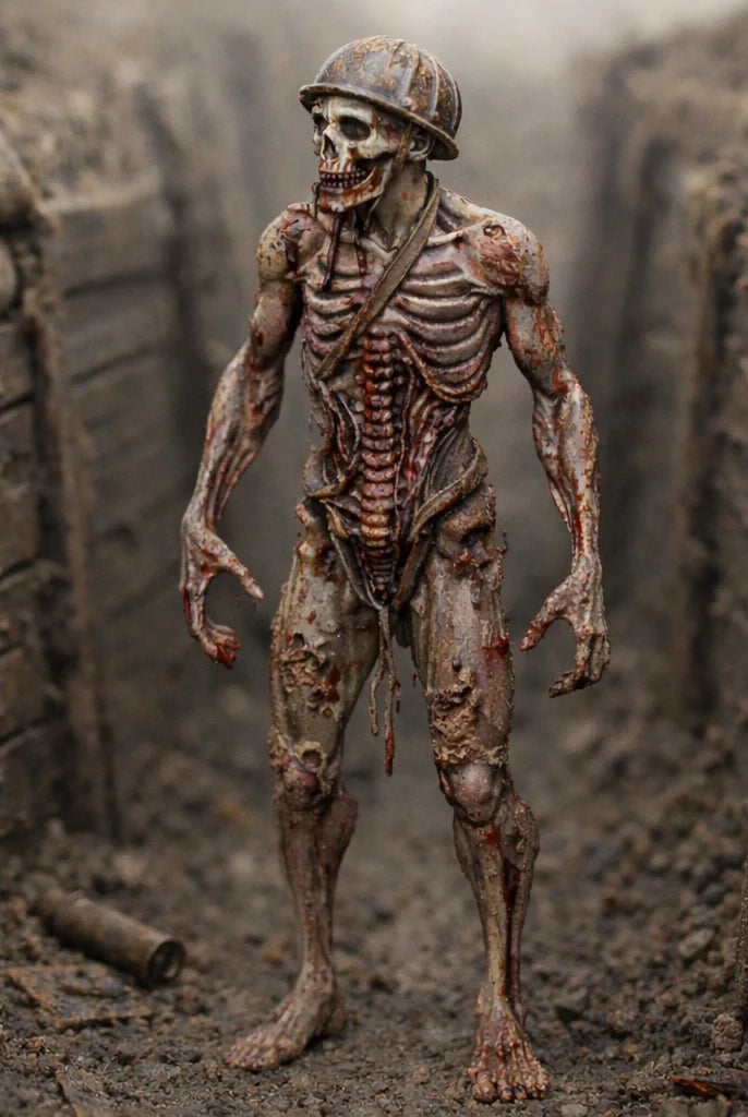 The Trench Stalker | Undead Great War Soldier Resin Miniature