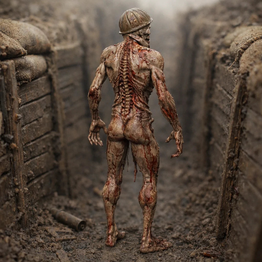 The Trench Stalker | Undead Great War Soldier Resin Miniature