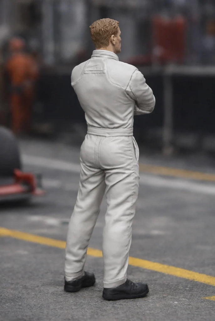 The Paddock Professional | Scale Racing Slot Car Driver Figurine