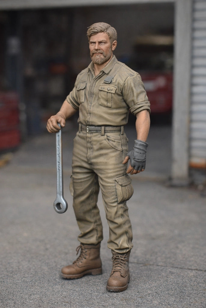 Master Garage Mechanic | Resin Figurine