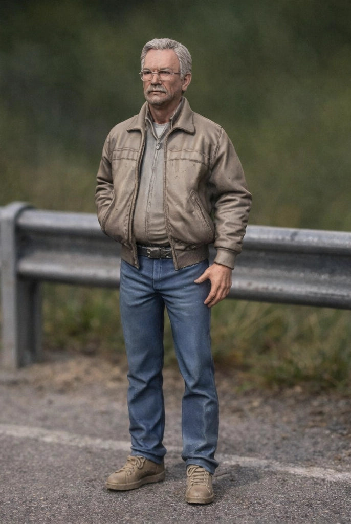 Veteran Motorsport Spectator | Resin Figurine