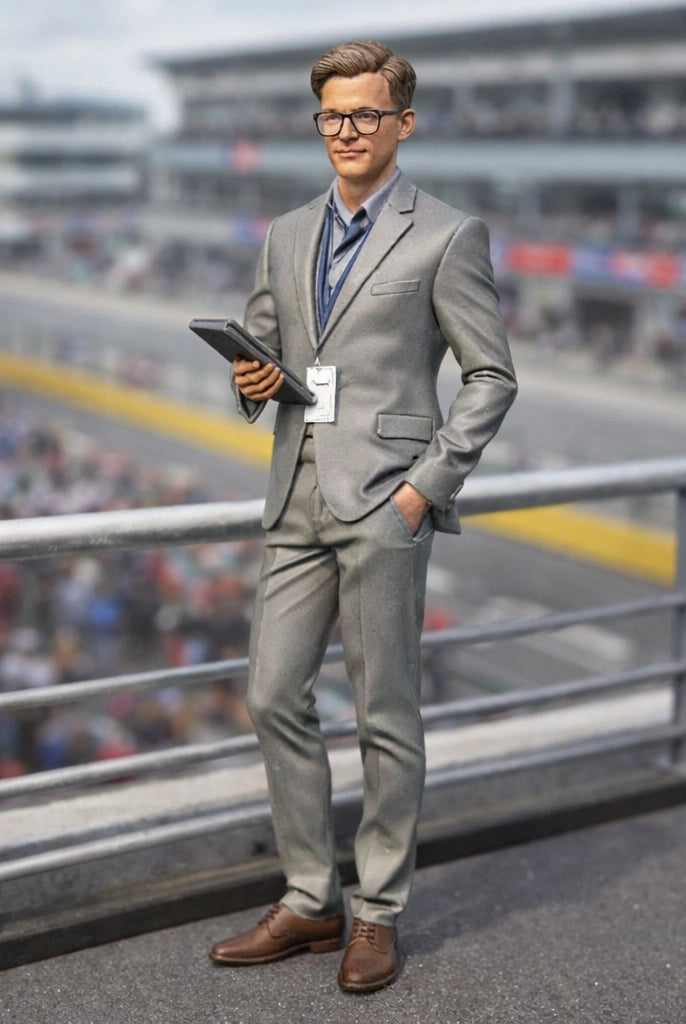 Paddock Hospitality Representative | Resin Figurine