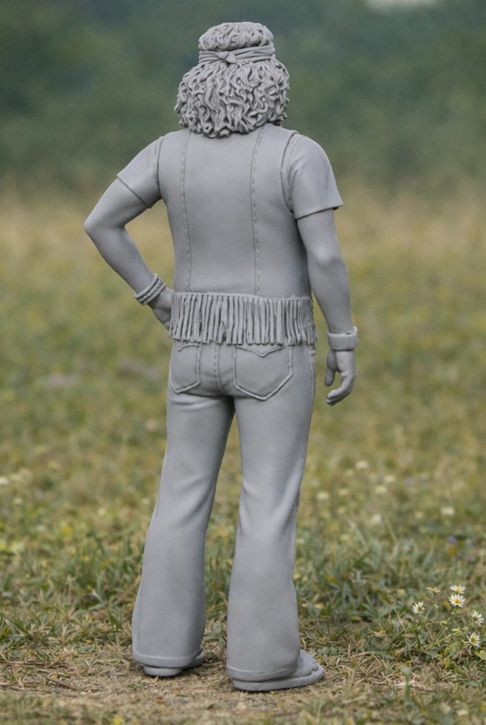 Retro Nomad Hippie | Resin Figurine