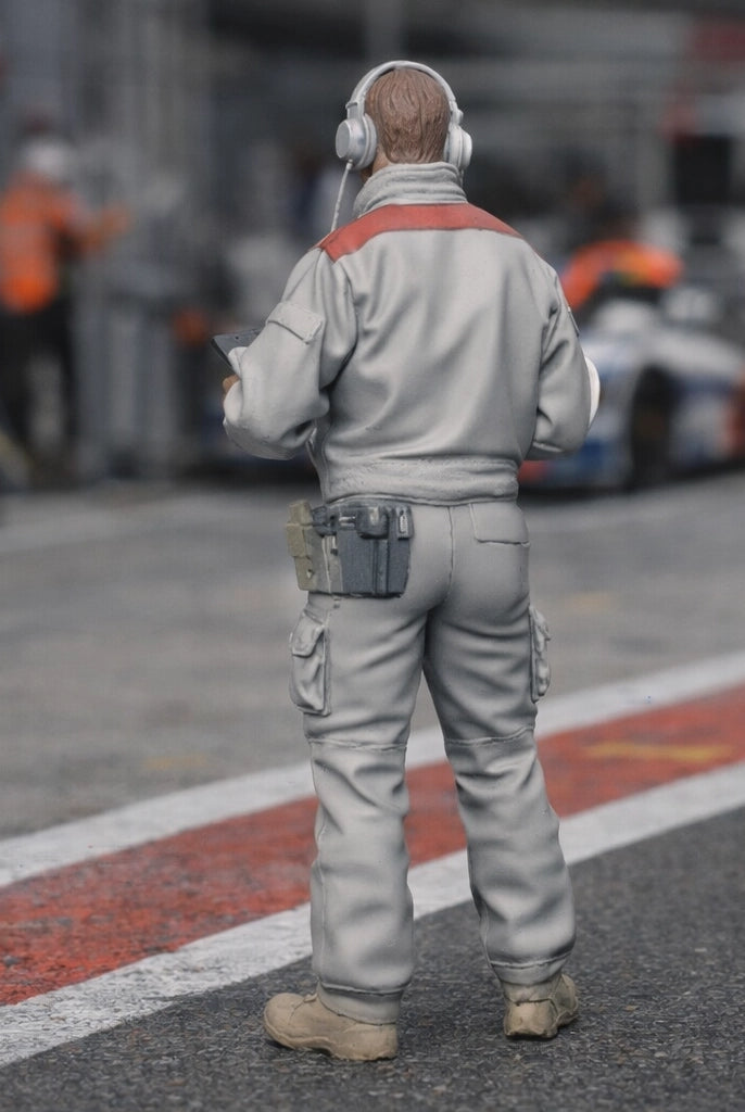 Precision Race Technician | Resin Figurine