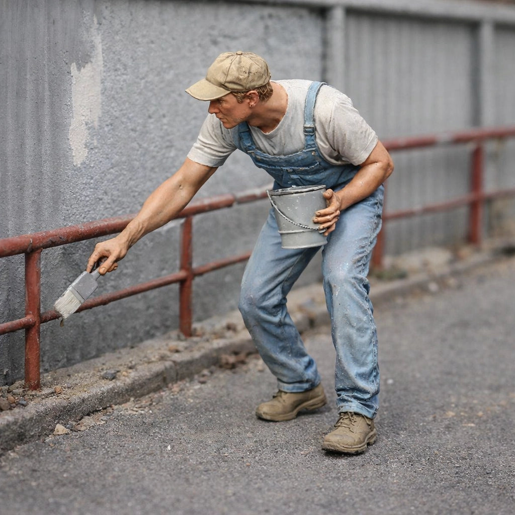 Workman Painter | Resin Figurine