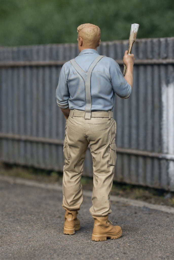 Trackside Painter | Resin Figurine