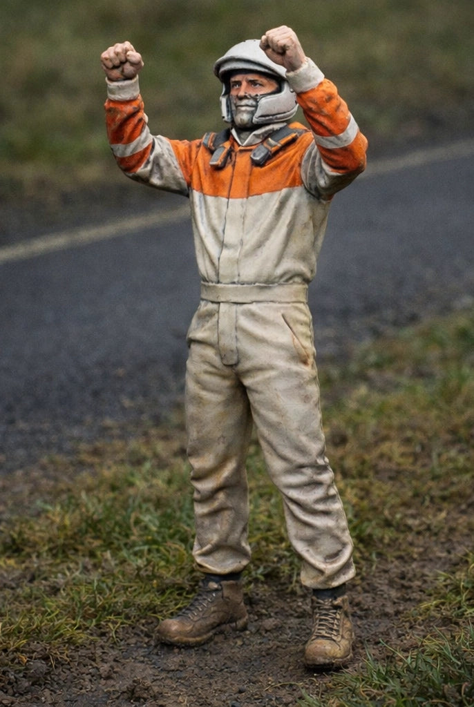 High-Visibility Rally Marshal | Resin Figurine