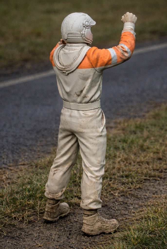 High-Visibility Rally Marshal | Resin Figurine