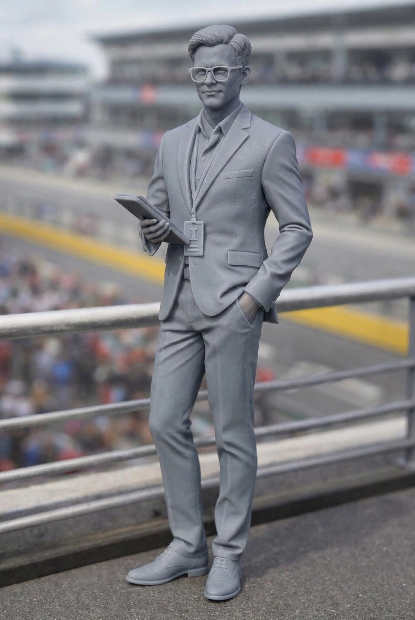 Paddock Hospitality Representative | Resin Figurine