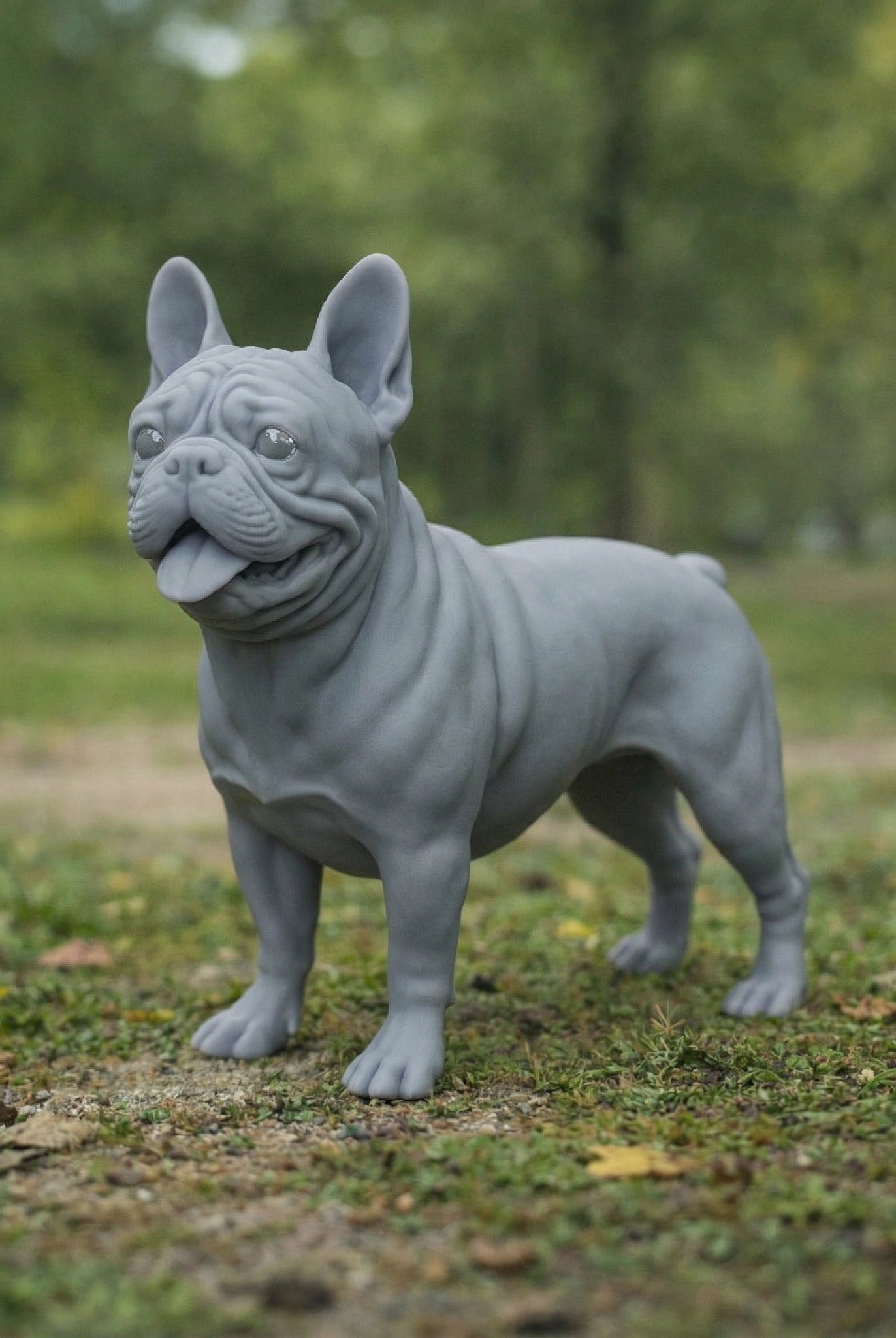French Bulldog Dog | Resin Animal Accessory