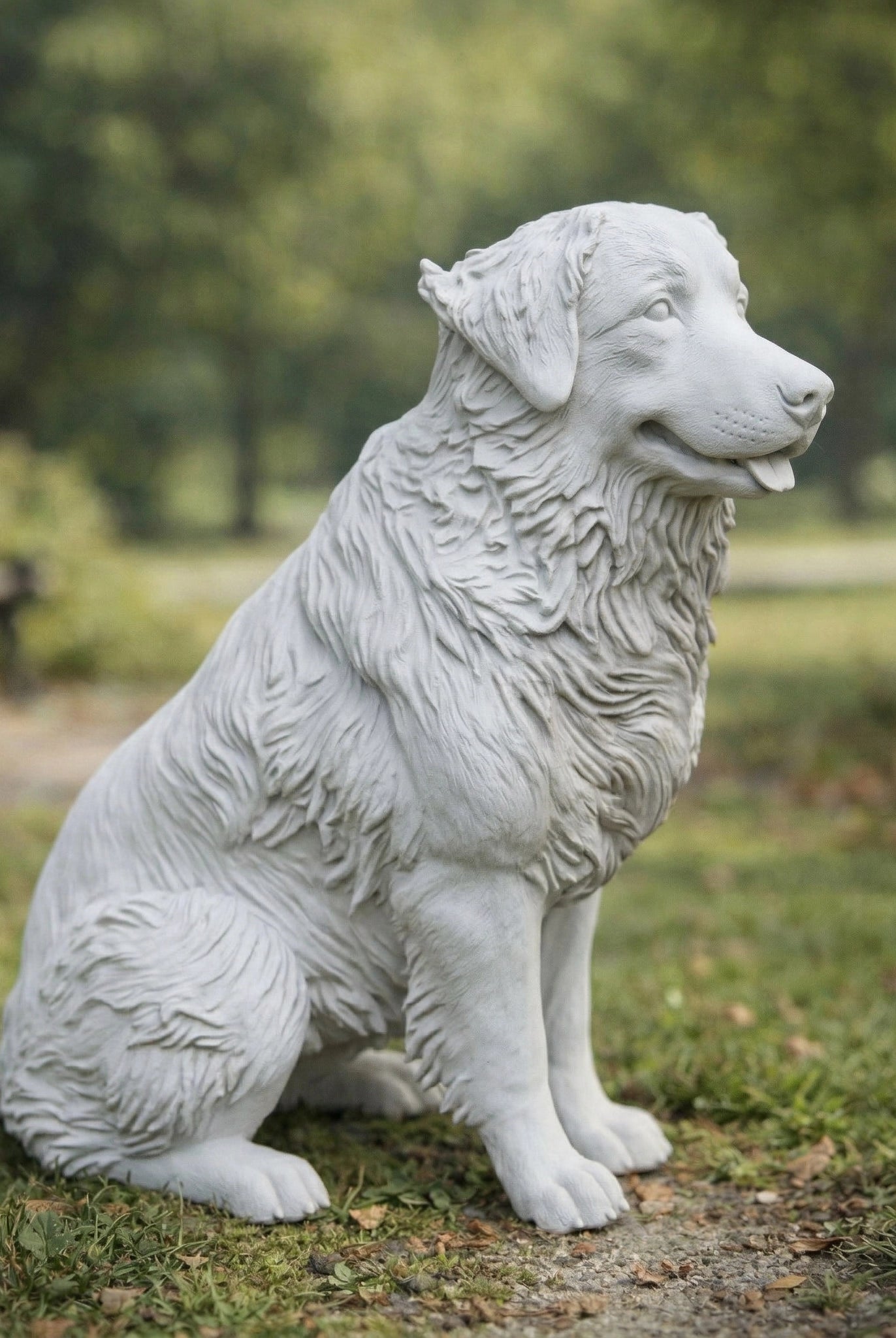 Bernese Mountain (Seated) Dog | Resin Animal Accessory