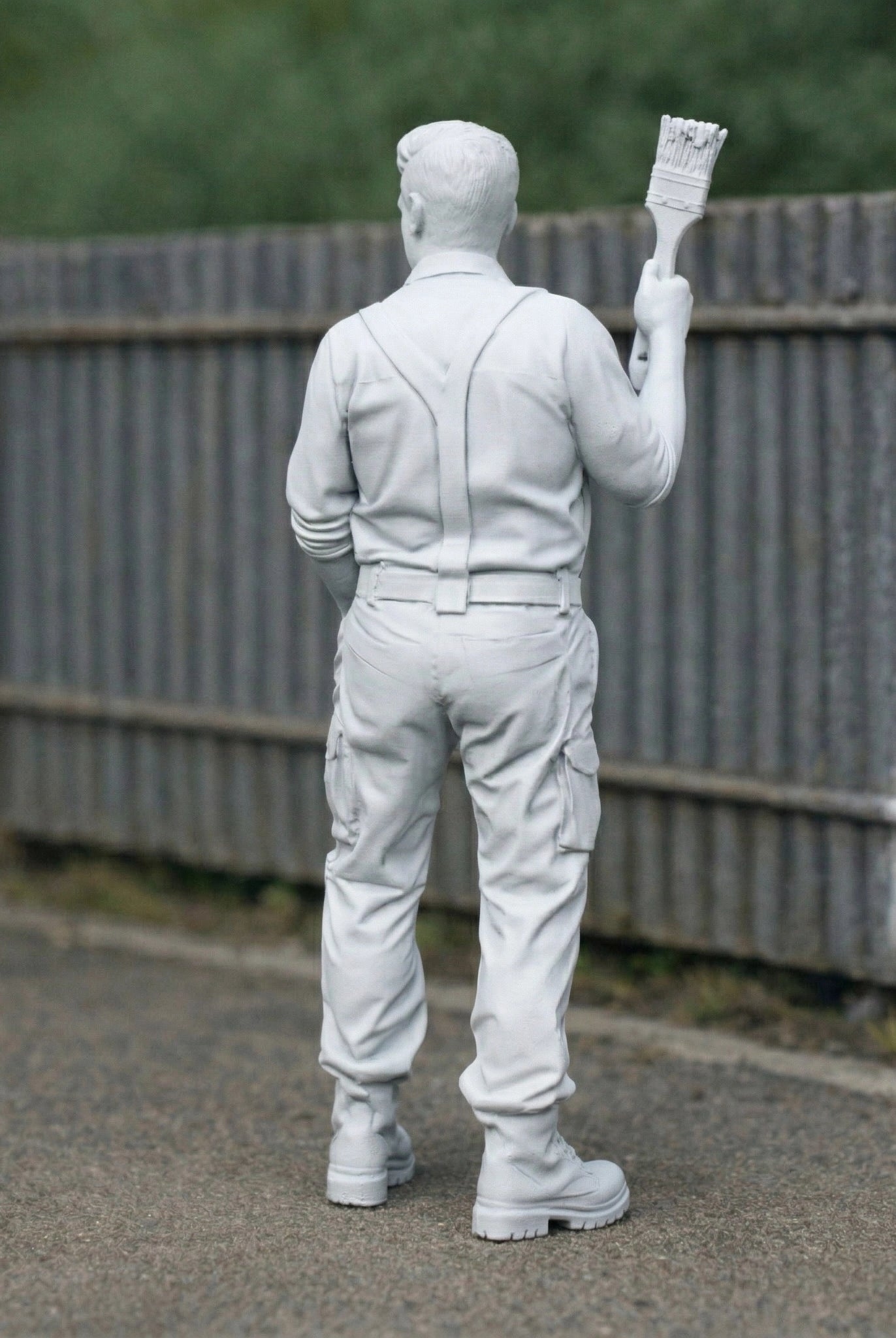 Trackside Painter | Resin Figurine