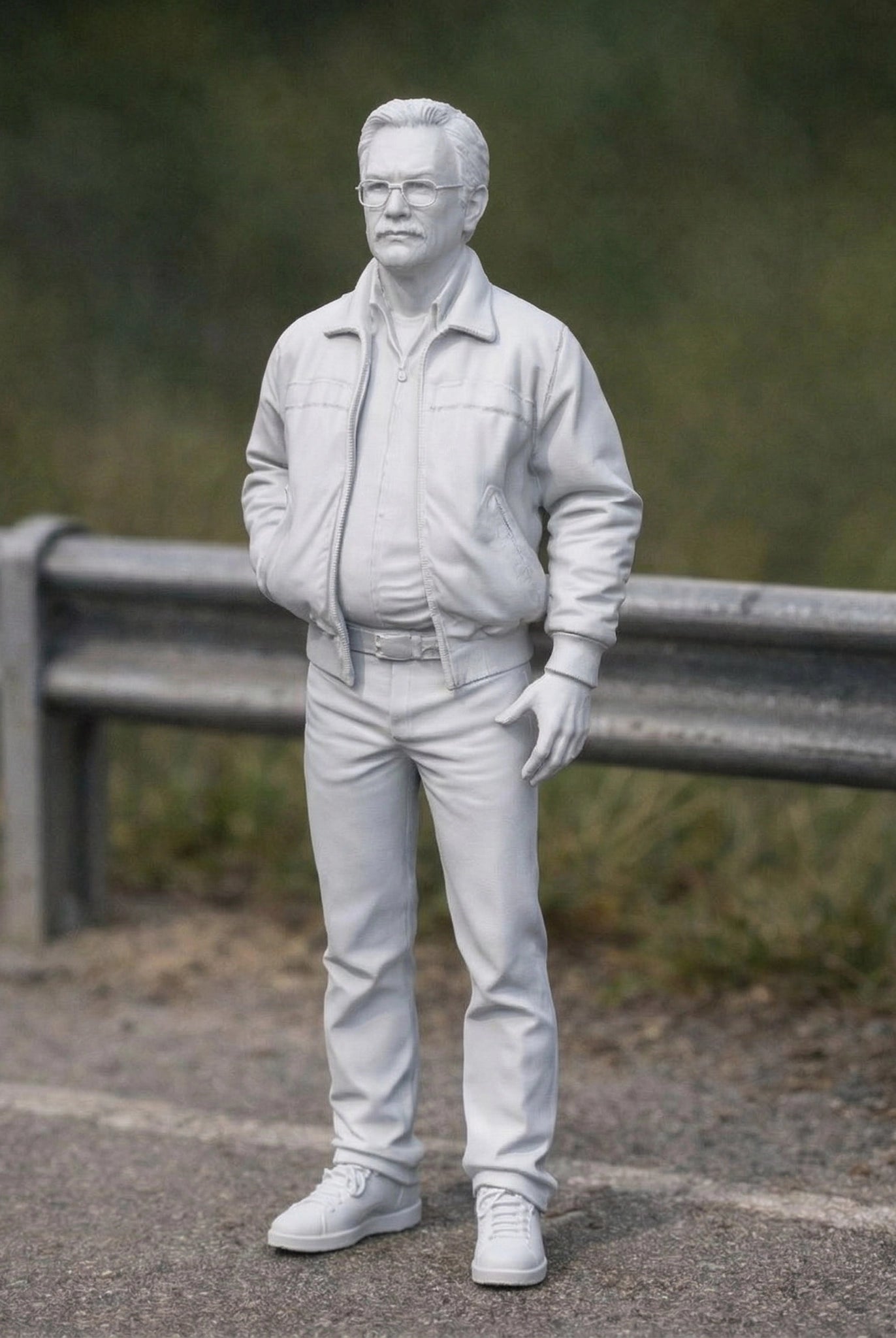 Veteran Motorsport Spectator | Resin Figurine