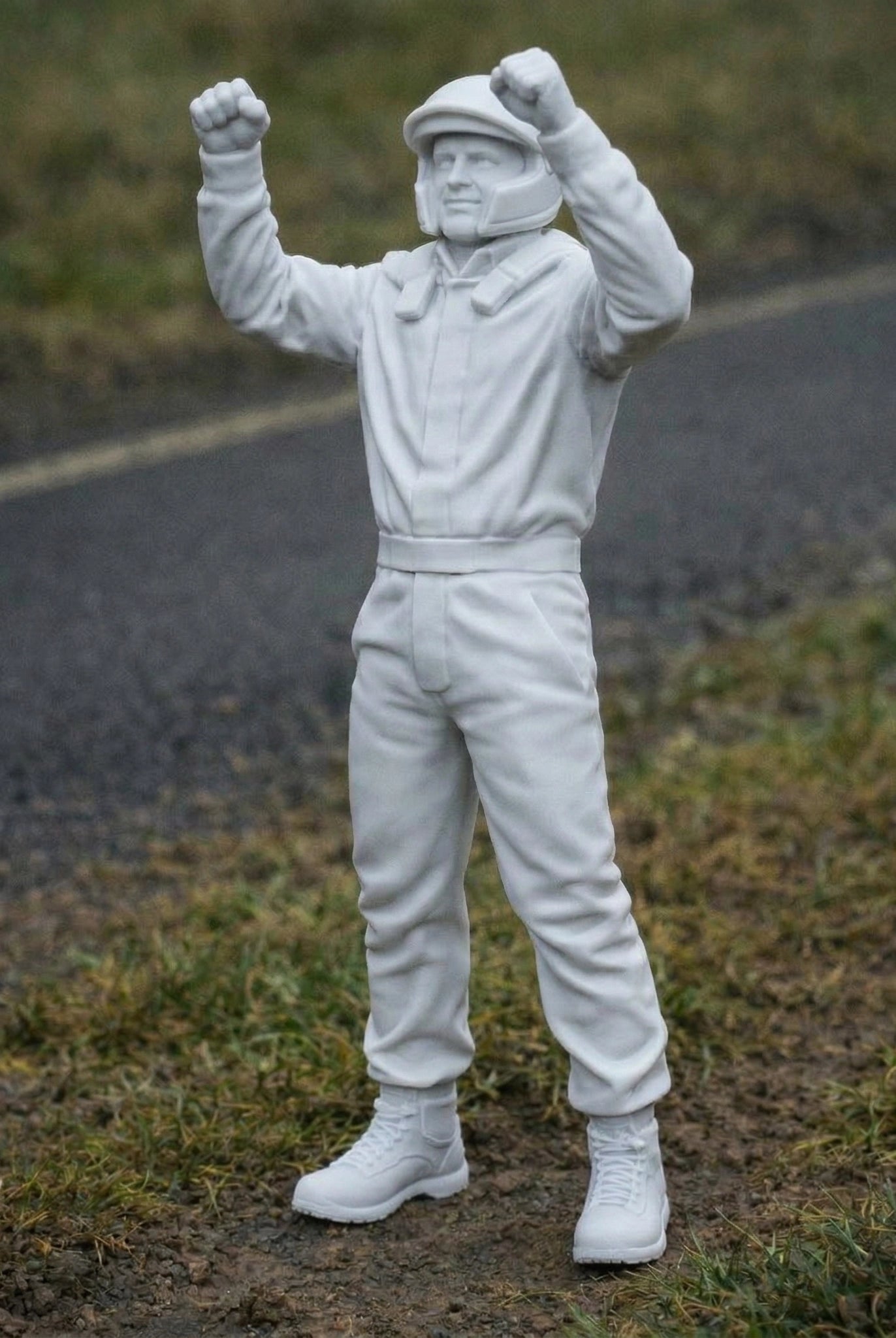 High-Visibility Rally Marshal | Resin Figurine