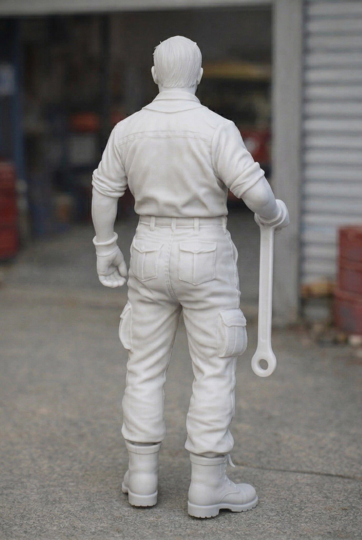 Master Garage Mechanic | Resin Figurine
