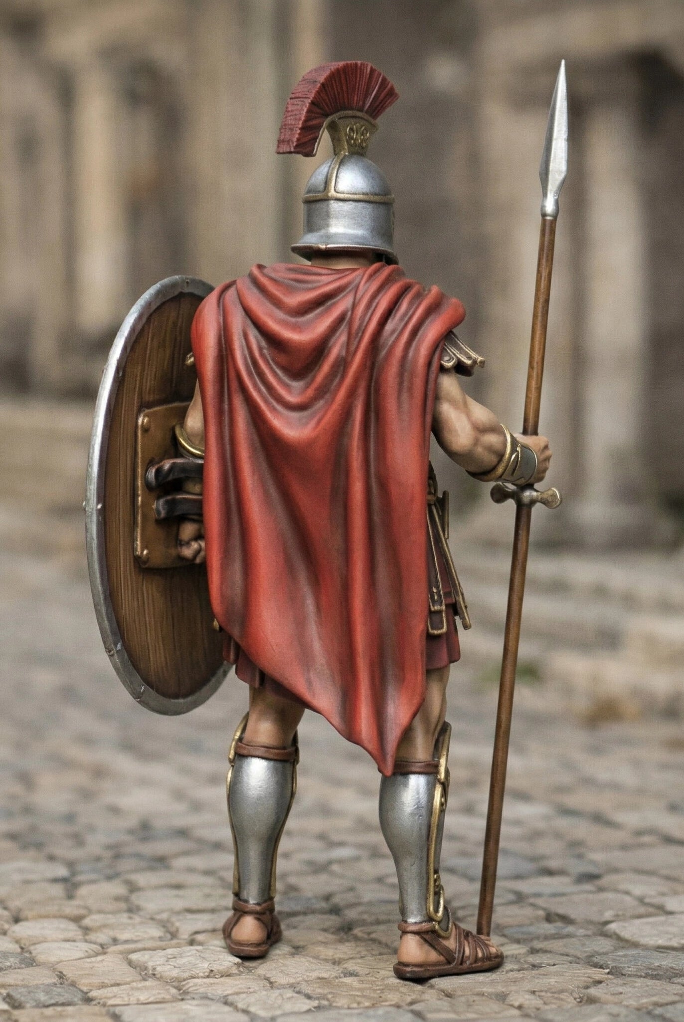 Elite Spartan Hoplite Roman Soldier | Resin Figurine