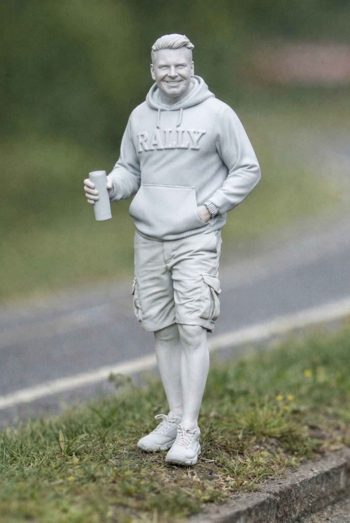 Rally Enthusiast | Resin Figurine