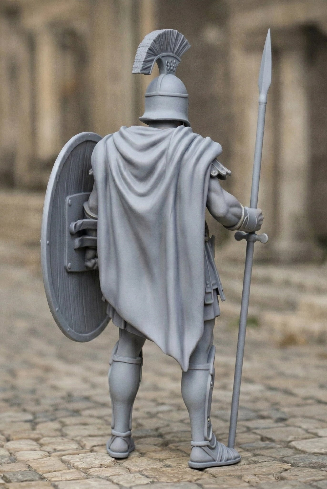 Elite Spartan Hoplite Roman Soldier | Resin Figurine