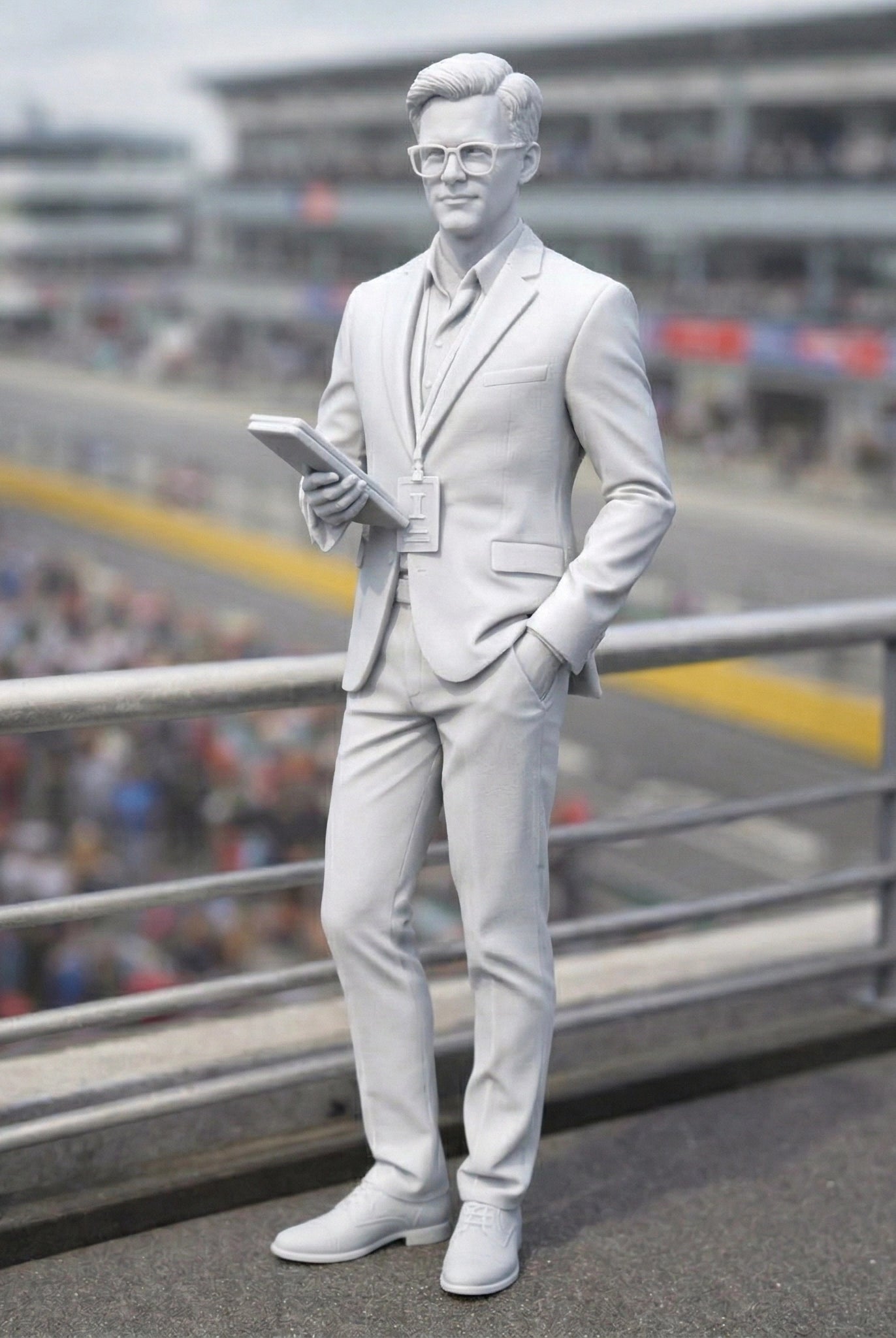 Paddock Hospitality Representative | Resin Figurine