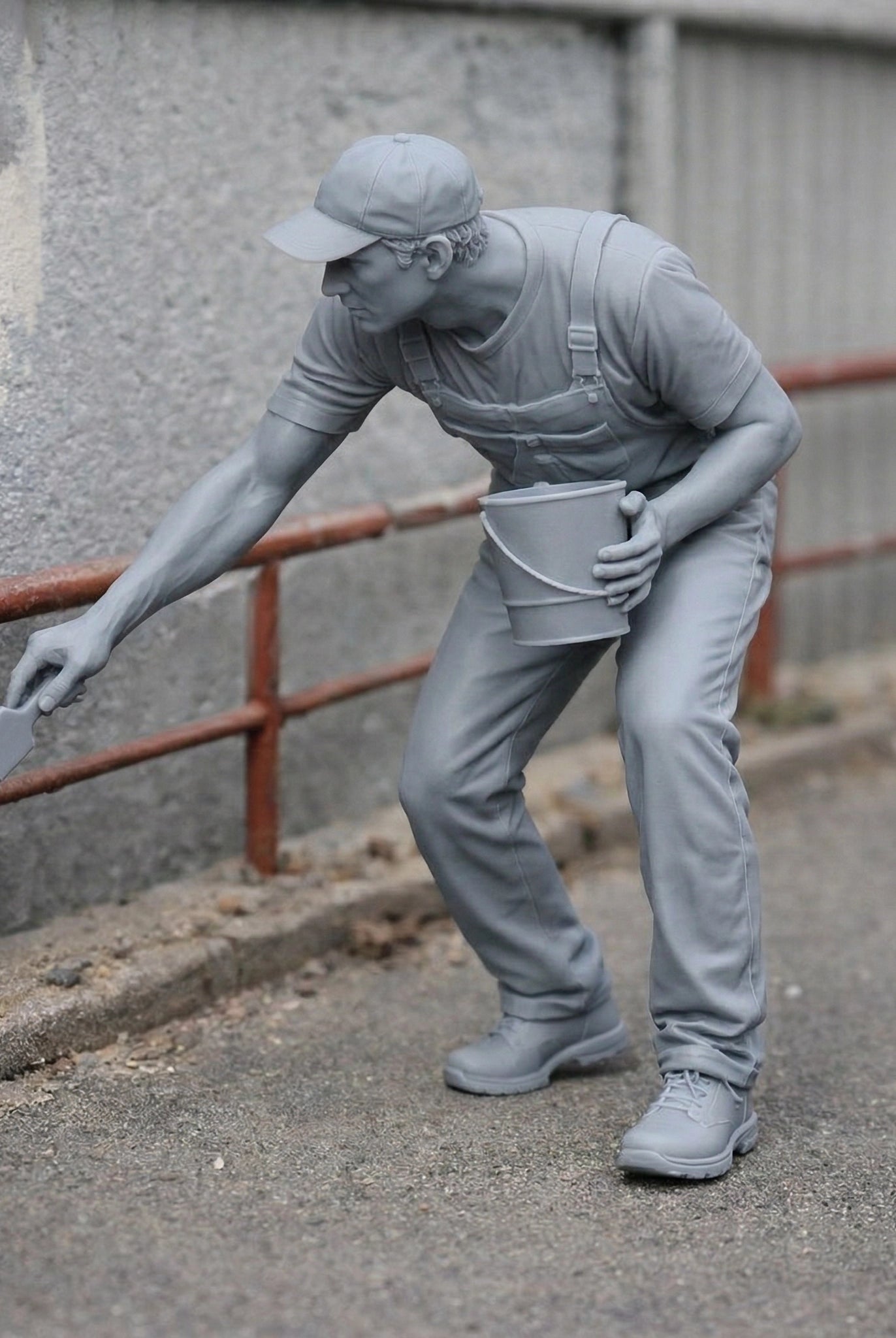 Workman Painter | Resin Figurine