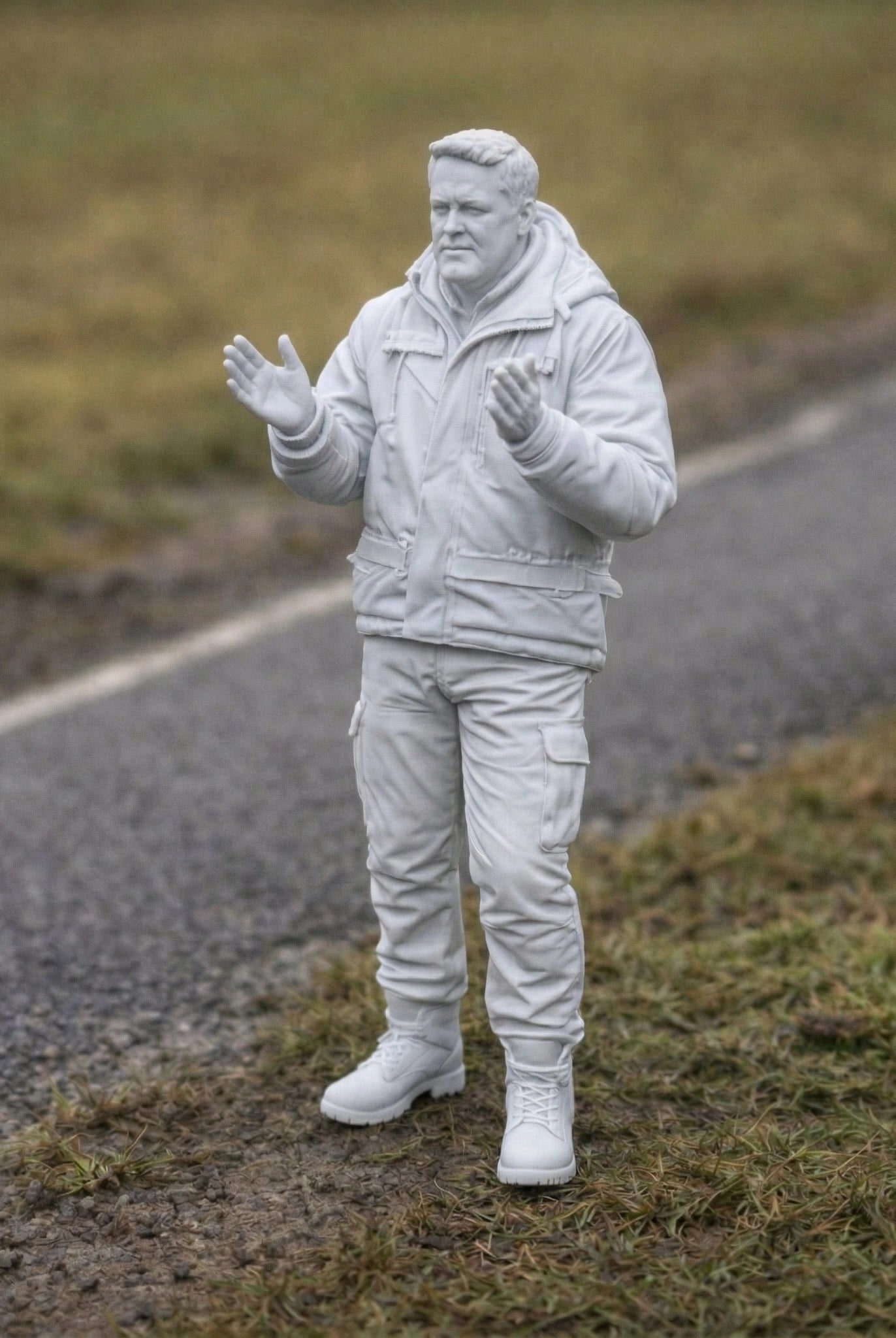 Encouraging Spectator | Resin Diorama Figurine