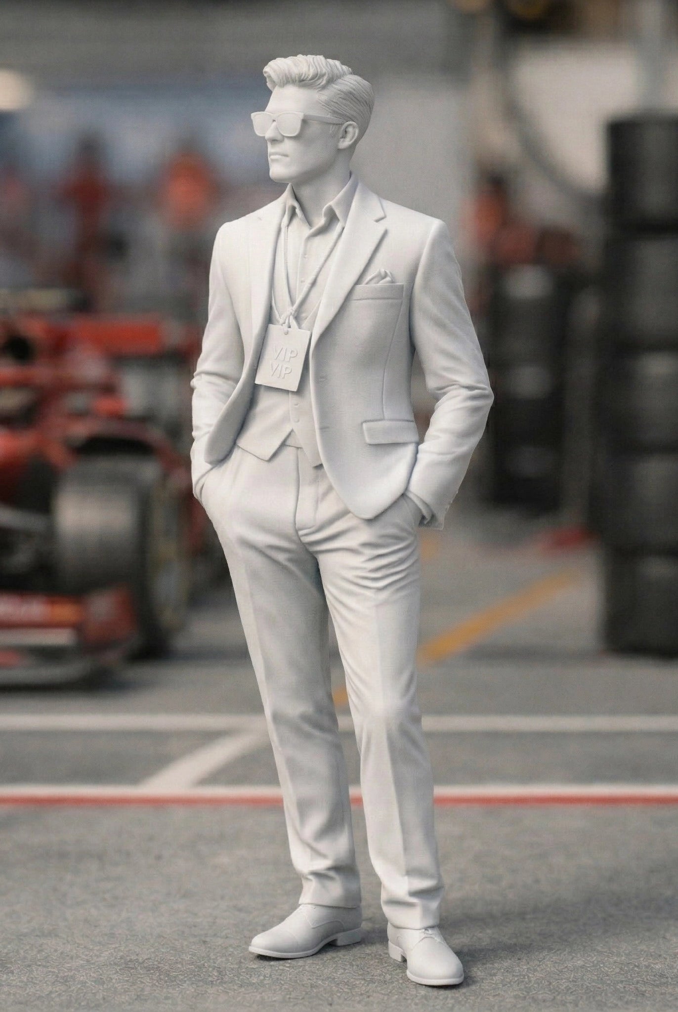 VIP Paddock Guest | Resin Figurine