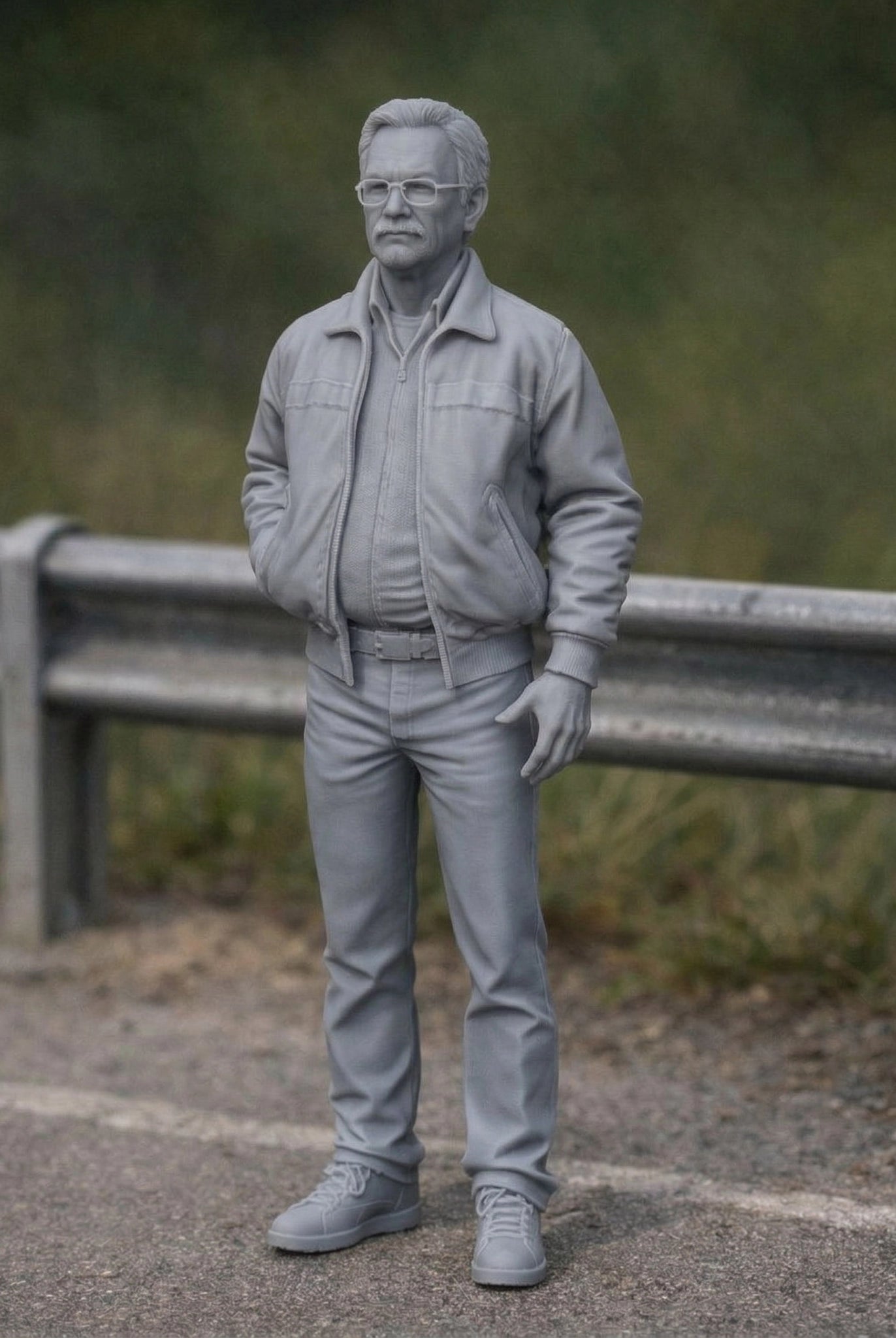 Veteran Motorsport Spectator | Resin Figurine