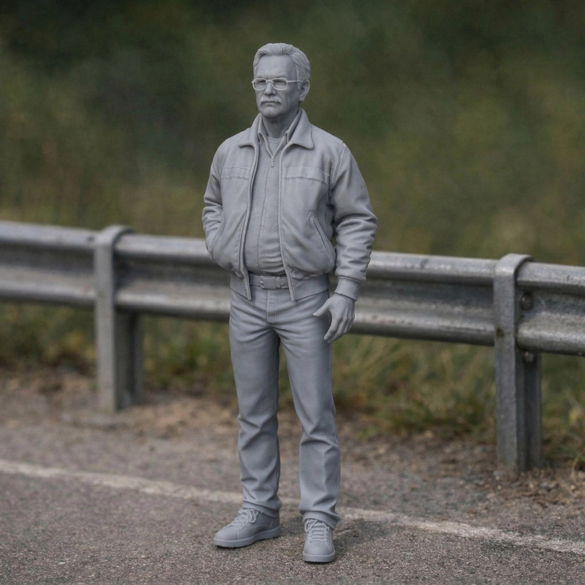 Veteran Motorsport Spectator | Resin Figurine