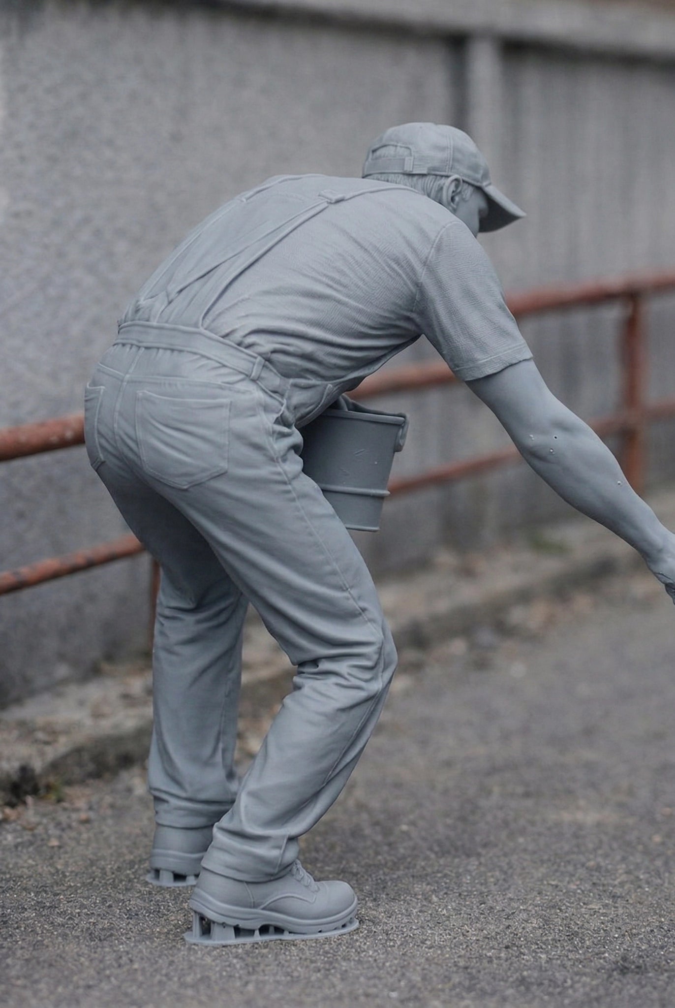 Workman Painter | Resin Figurine