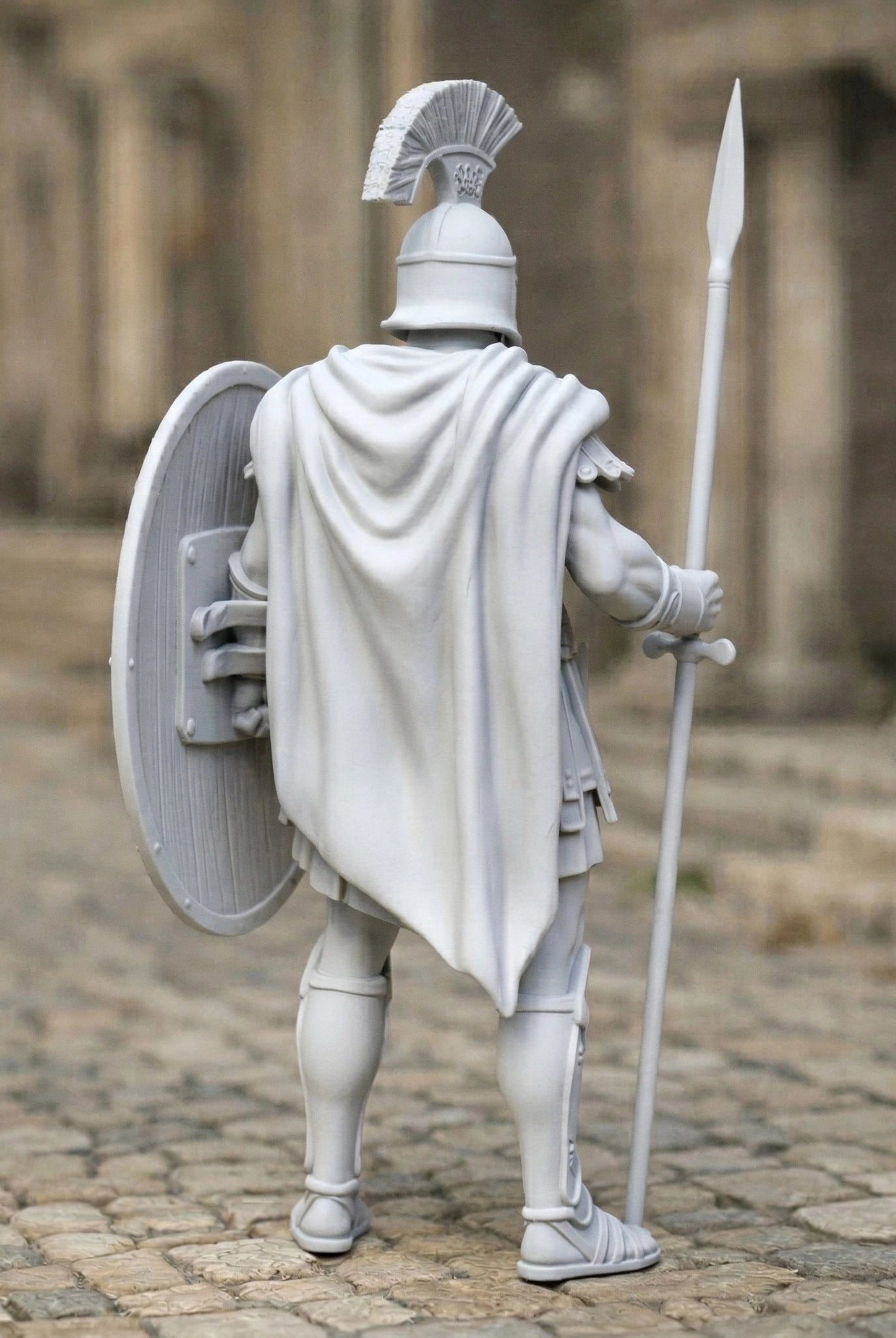 Elite Spartan Hoplite Roman Soldier | Resin Figurine