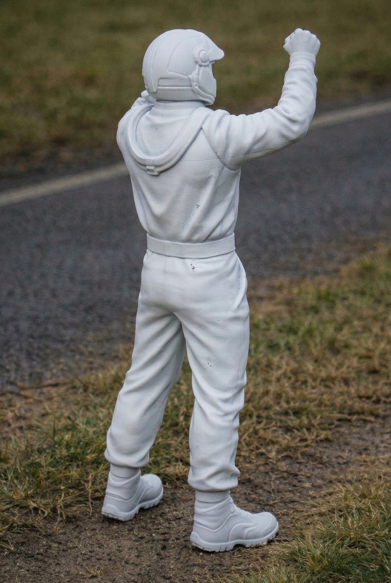High-Visibility Rally Marshal | Resin Figurine