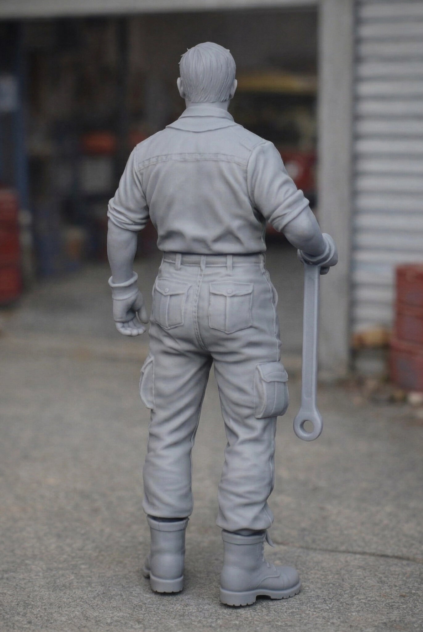 Master Garage Mechanic | Resin Figurine