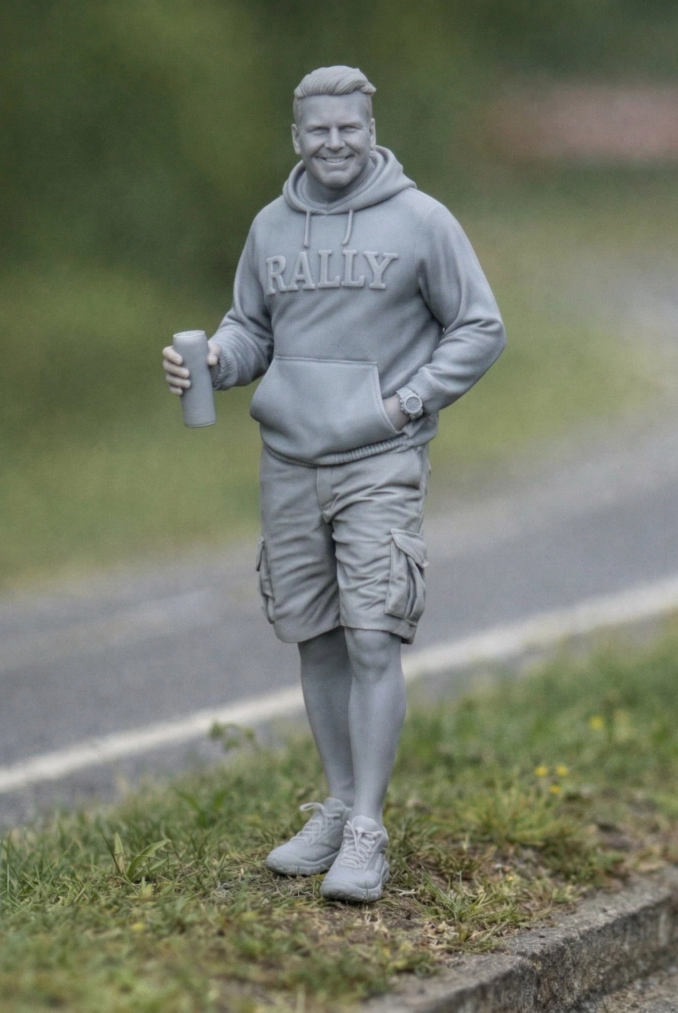 Rally Enthusiast | Resin Figurine