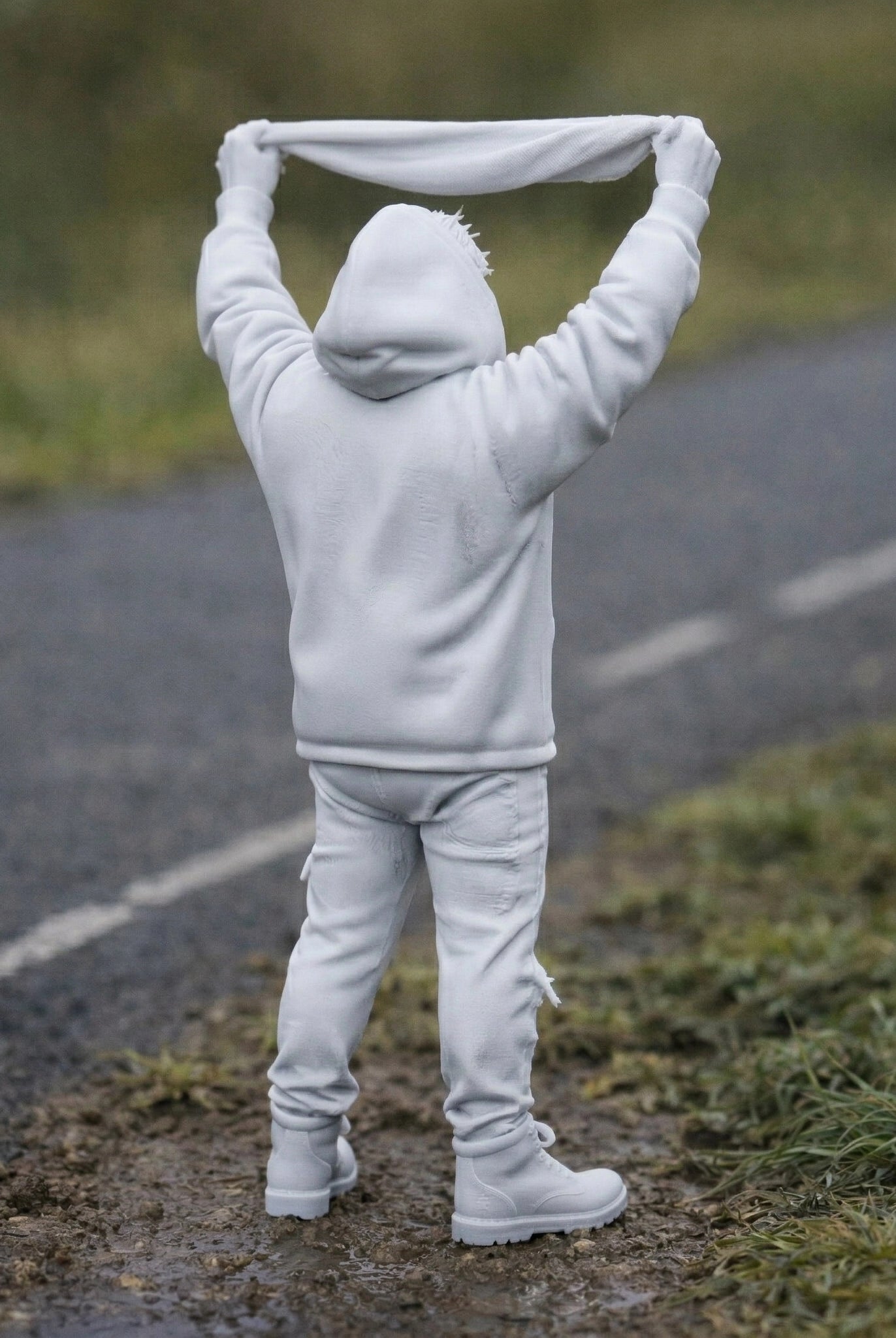 Jubilant Rally Fan | Resin Diorama Figurine