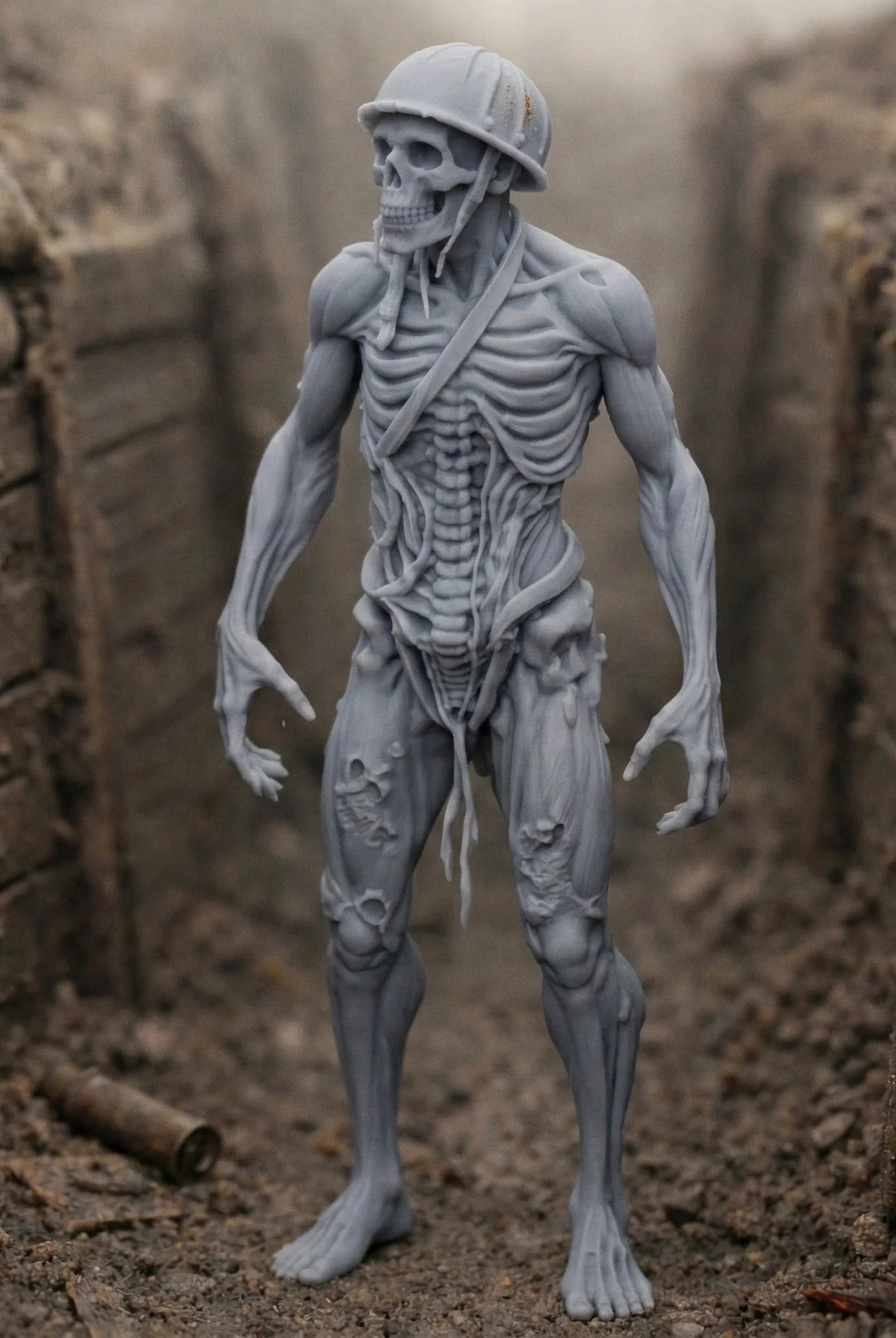 The Trench Stalker | Undead Great War Soldier Resin Miniature