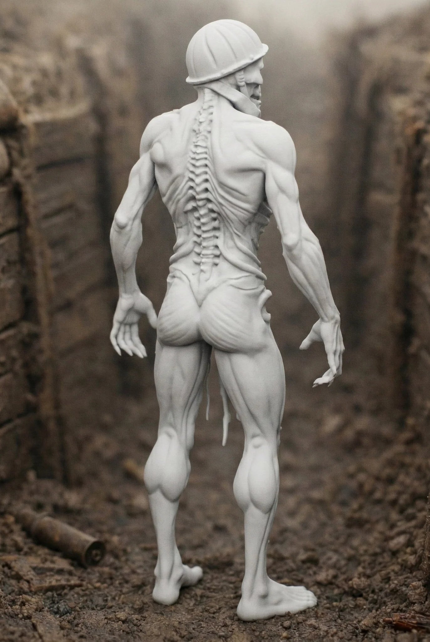 The Trench Stalker | Undead Great War Soldier Resin Miniature