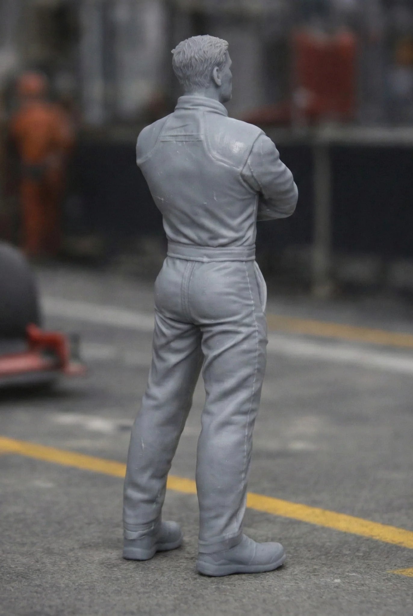 The Paddock Professional | Scale Racing Slot Car Driver Figurine