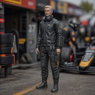 Race Team Principal | Grey Resin Slot Car Diorama Figurine