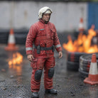 The Circuit Fire Marshal | Grey Resin Slot Car Diorama Figurine