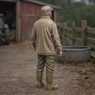 Veteran Farm Proprietor | Grey Resin Farm Diorama Figurine