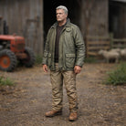 Countryside Foreman | Grey Resin Farm Diorama Figurine
