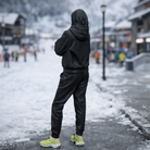 Athleisure Traveller in Zip-Up Hoodie & Joggers | Resin Figurine