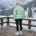 Avant-Garde Tourist in Puffer Jacket | Resin Figurine