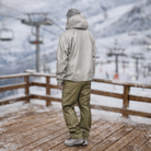 Alpine Hiker in Waterproof Shell & Cargo Pants | Resin Figurine