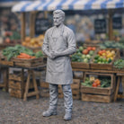 Resin Market Farmer Diorama Figurine | Scaled Resin Diorama Figurine