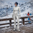 Professional Skier in Belted One-Piece | Resin Figurine