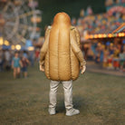 Fancy Dress Reveller in Hot Dog Costume | Resin Figurine