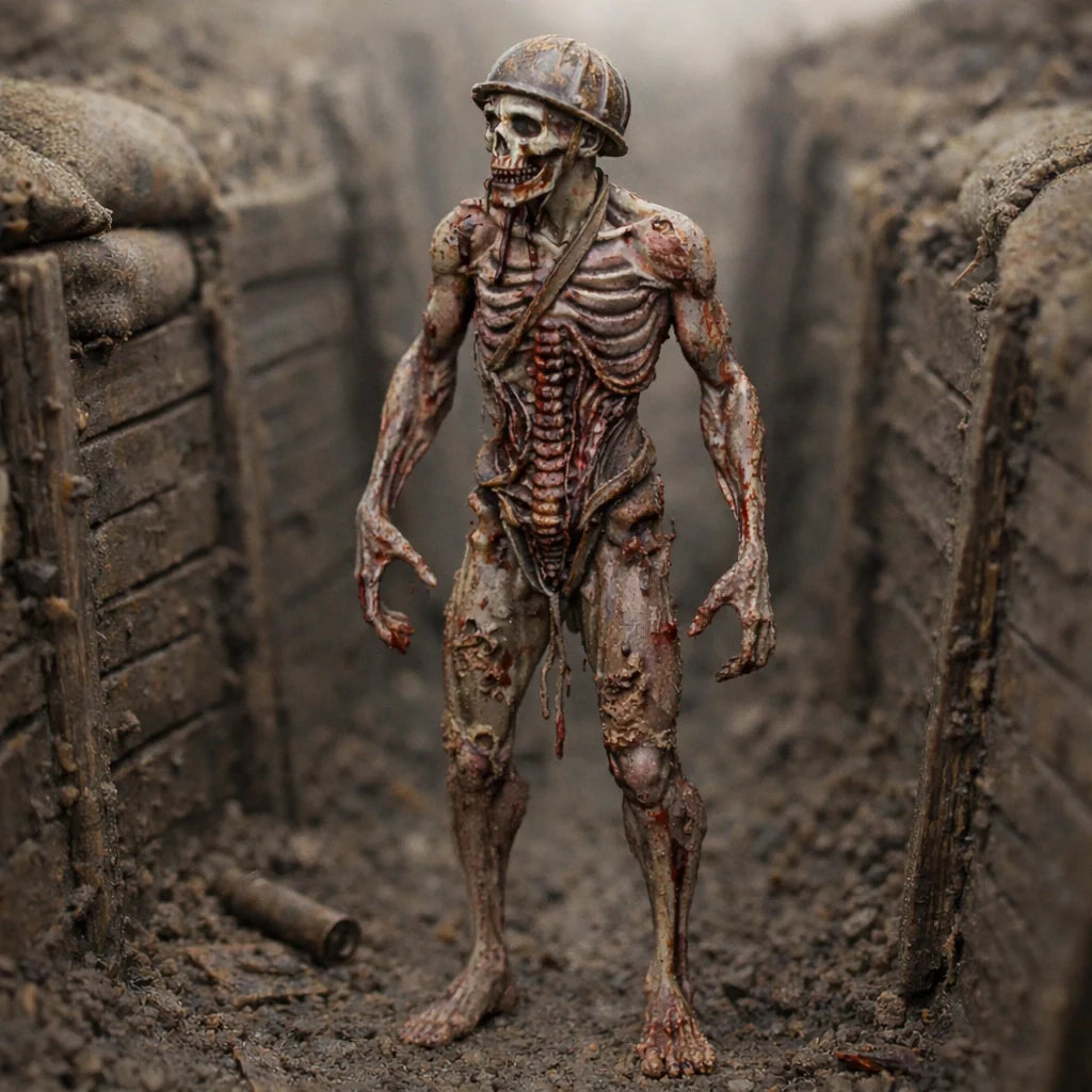 The Trench Stalker | Undead Great War Soldier Resin Miniature